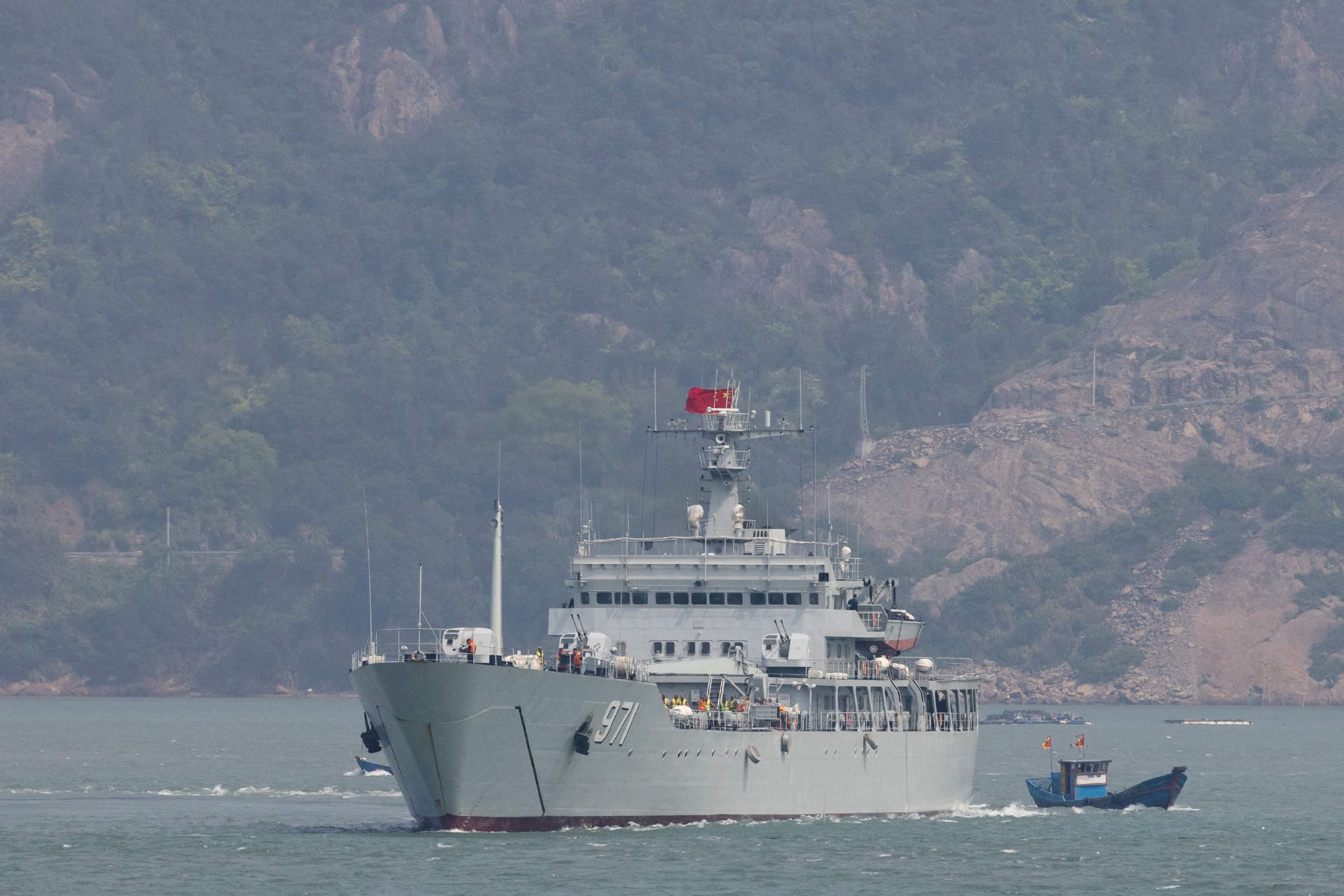 中国人民解放军海军九华山舰_高清图集_新浪网