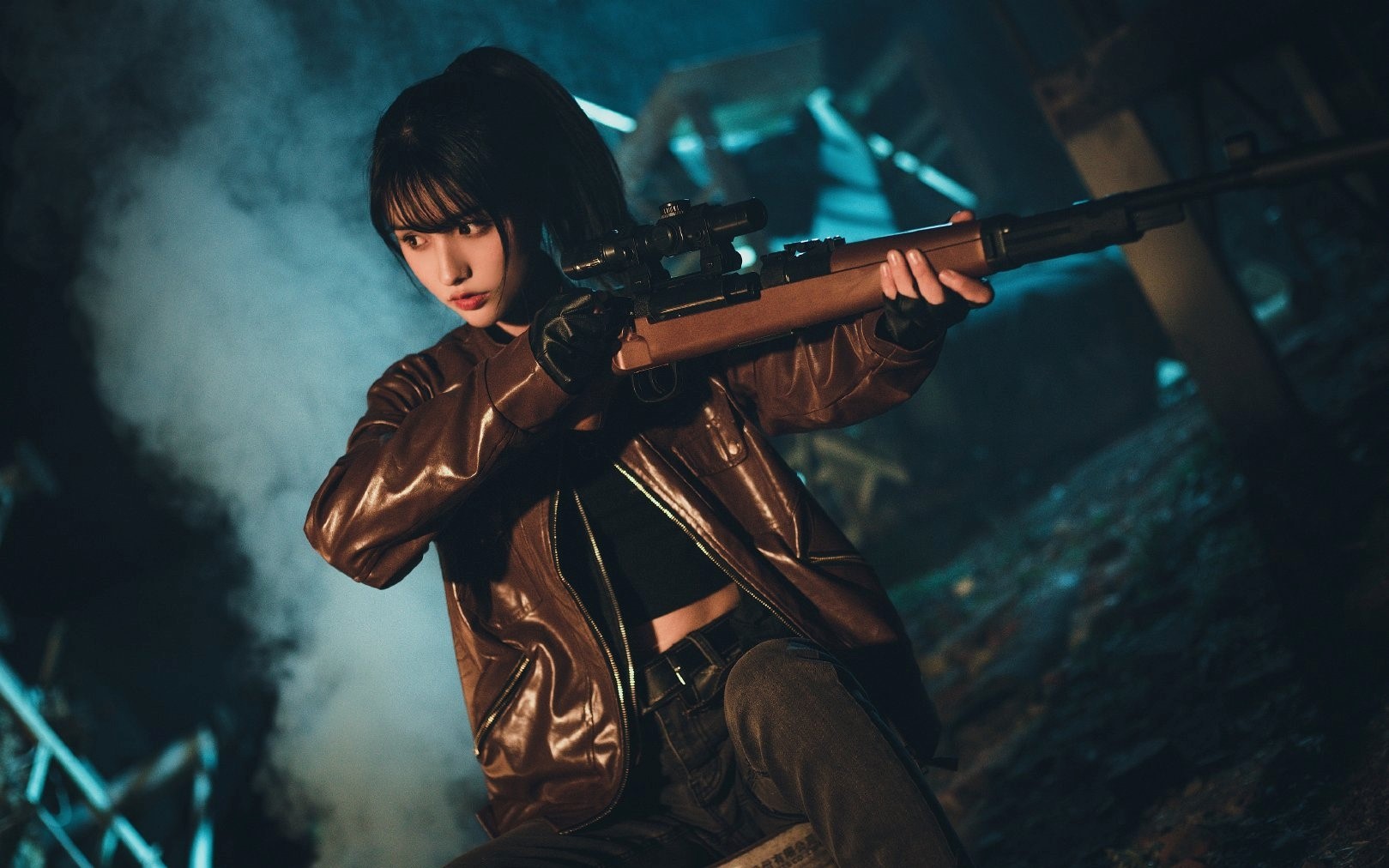 和平精英:看了拿98k的小姐姐,谁还想要小黄鸭?