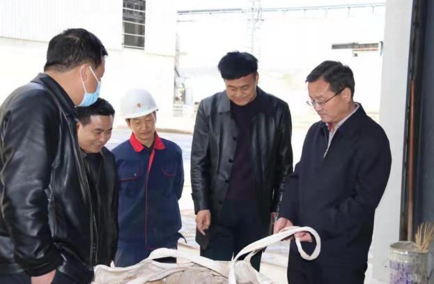 马建琦赴洛南县调研督导硅石产业园项目建设情况