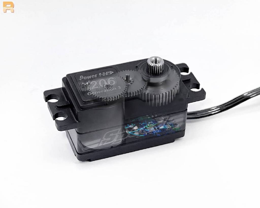 power hd 推出1206 g3短身舵机-新浪汽车