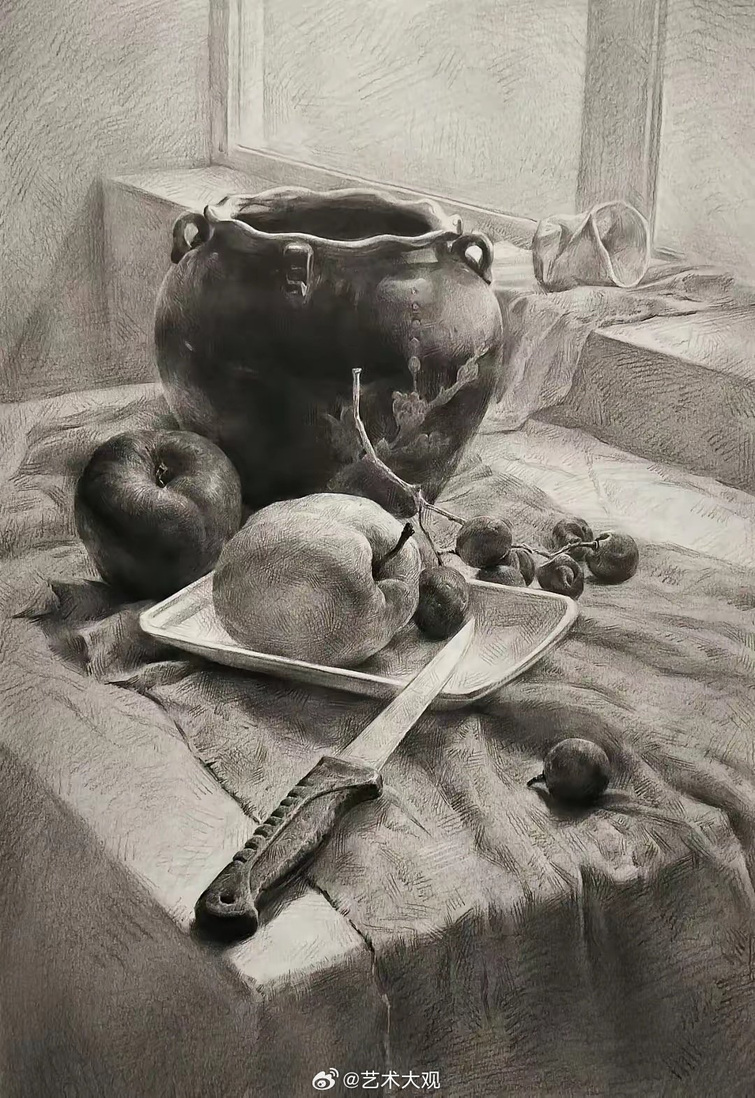 静物素描参考素材集