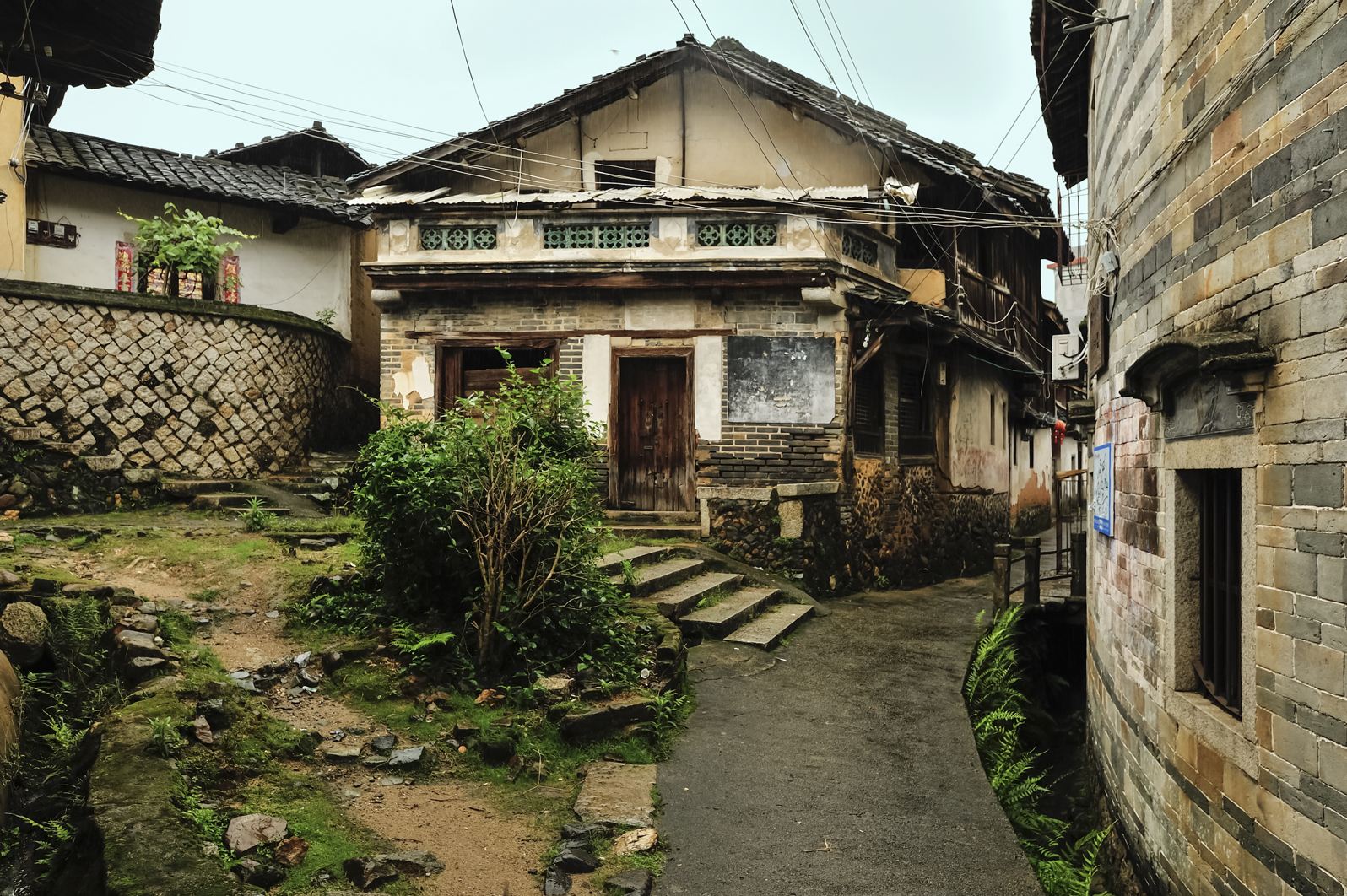 中川古村落位于永定下洋镇中川村