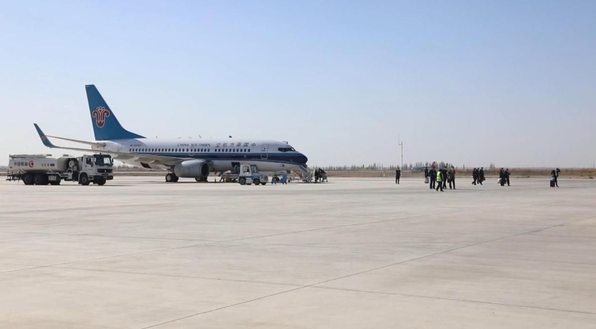 新疆库车龟兹机场旅客吞吐量突破40万人次|库车|乌鲁木齐|机场_新浪