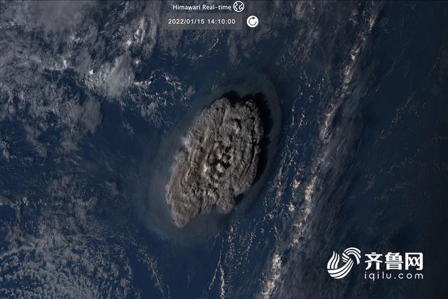 组图｜卫星图看汤加火山喷发前后对比休闲区蓝鸢梦想 - Www.slyday.coM