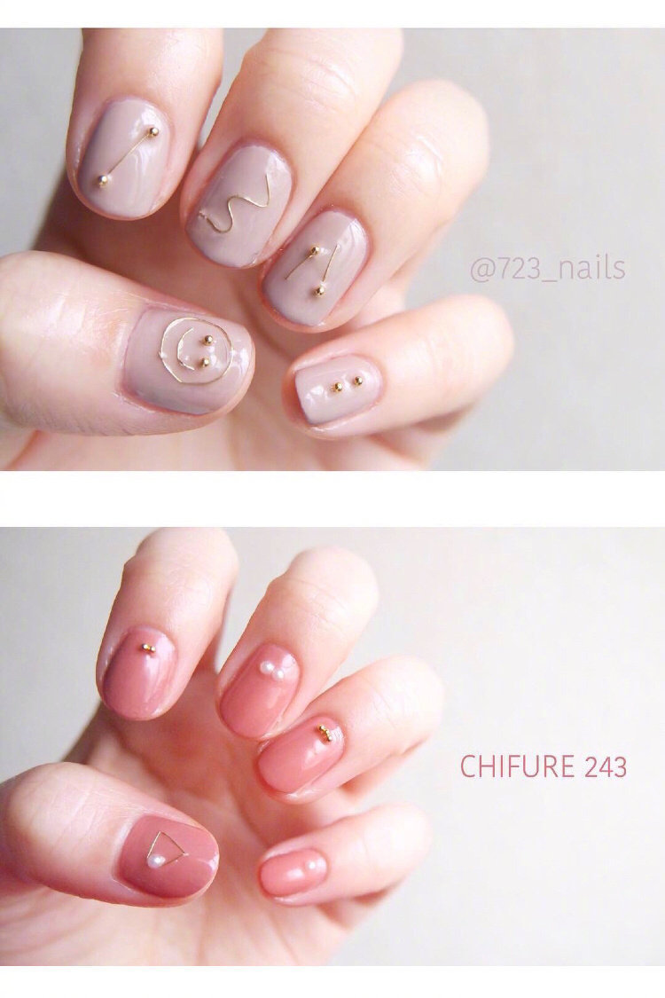 适合小胖手的可爱短指甲春季美甲合集~_高清图集_新浪网