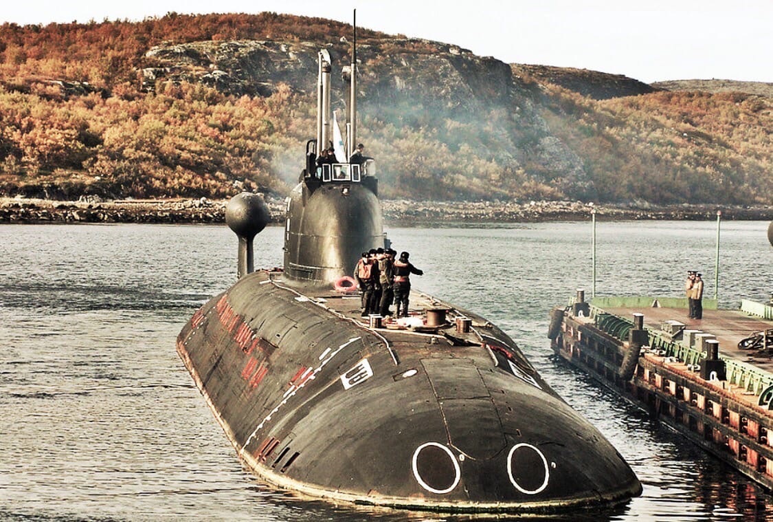 俄国海军671型b -138"奥宾斯克"号核潜艇_高清图集_新浪网