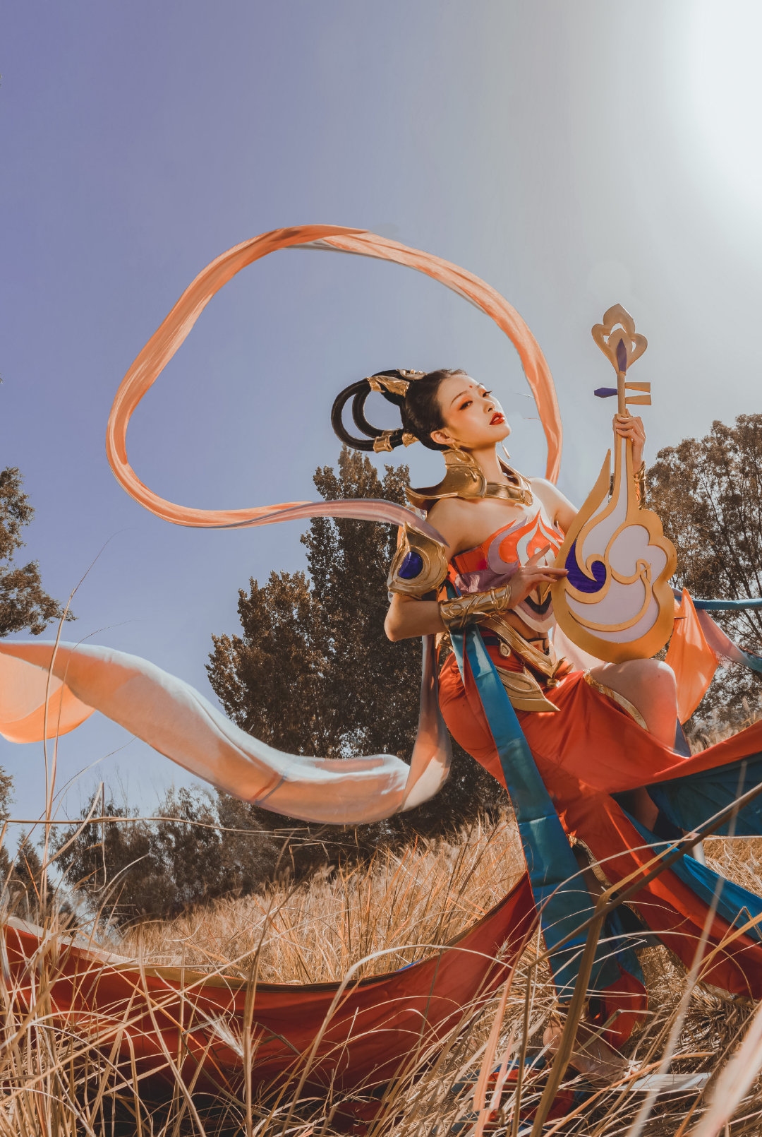 仙女下凡了?遇见飞天杨玉环cos