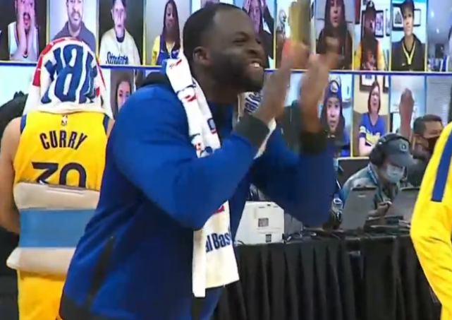 三节打卡库里轻取3098率队31分暴揍鱼腩追梦疯狂为队友鼓掌