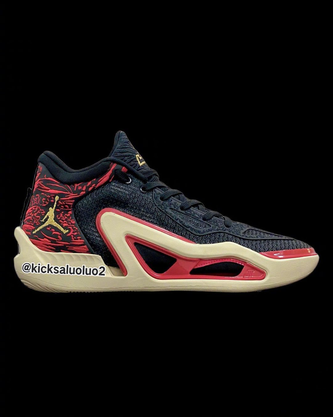 球鞋博主kicksdong曝光的塔图姆第一代签名鞋jordan