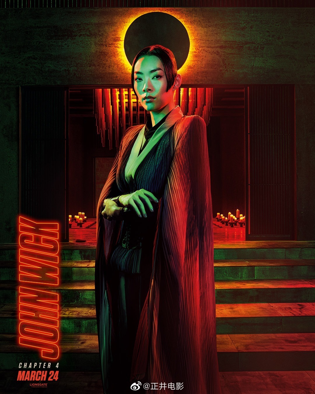 经典动作电影《疾速追杀4》公开全员造型海报……