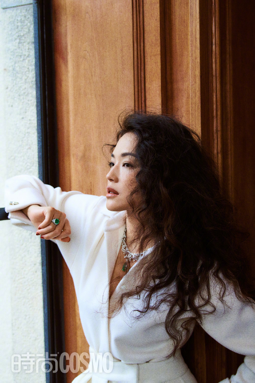 舒琪时尚cosmo10月刊封面人物大片