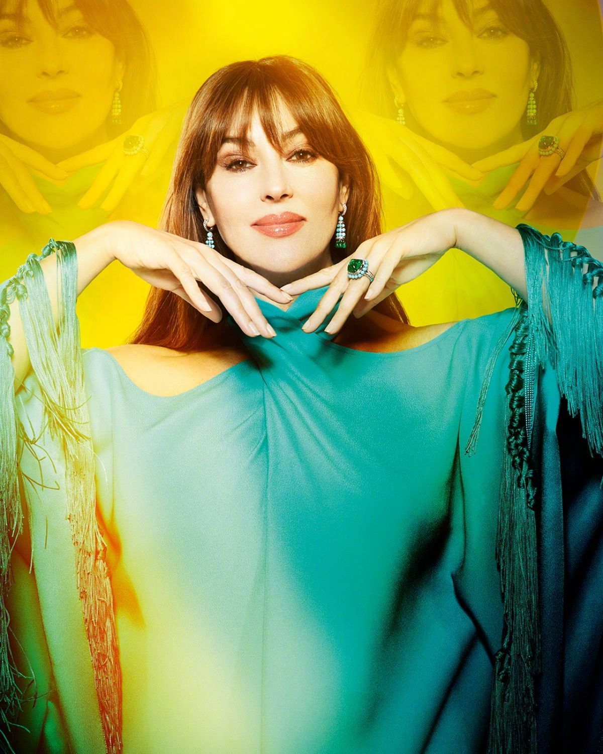 "地球球花"莫妮卡·贝鲁奇杂志新封面_高清图集_新浪网