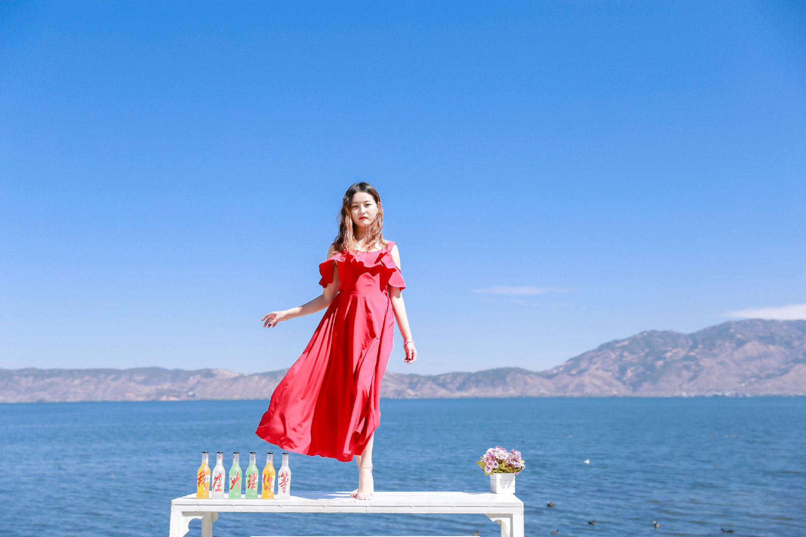 邂逅大理,驾着吉普车游洱海