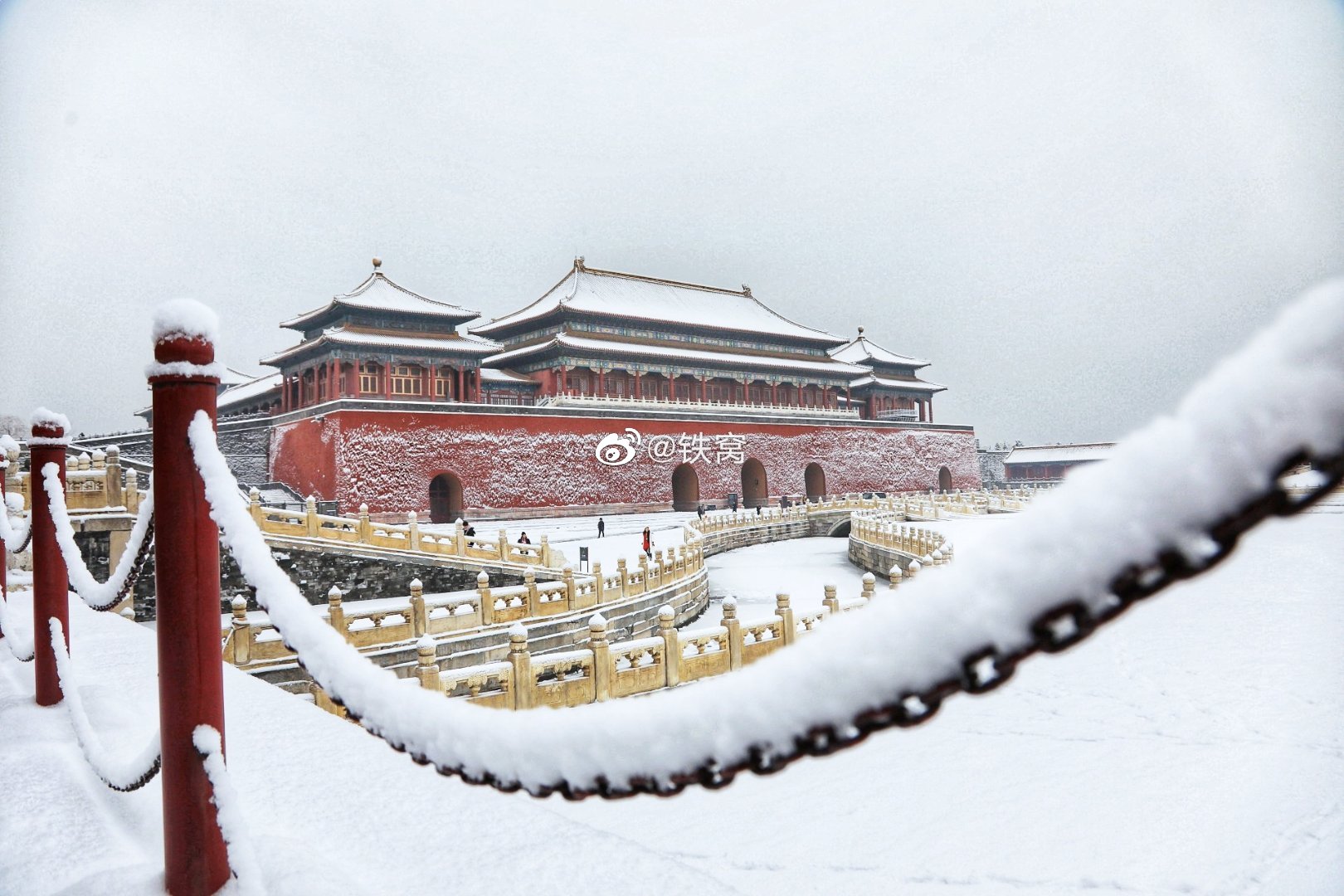 今日二伏,来几张故宫雪景凉快凉快