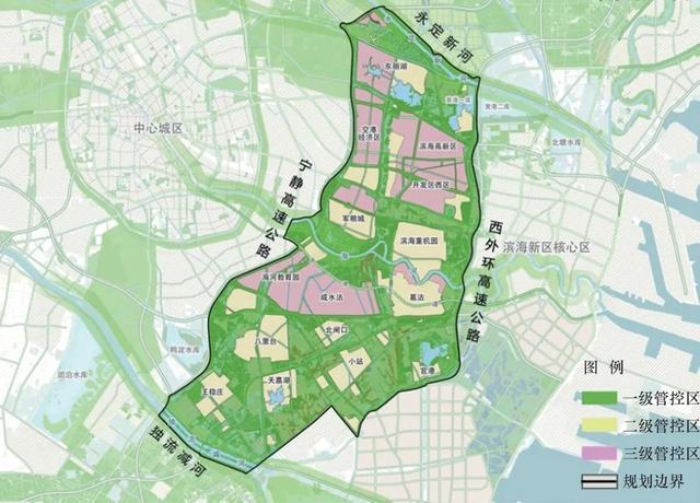 如天津市在新的十四五规划中提出建设"津城""滨城"双城发展格局,为