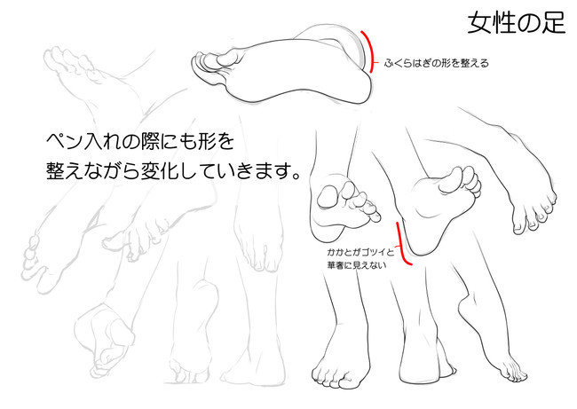 男性足部画法参考 还有男女生脚部对比哦 转需 作者 男性足部画法参考 还有男女生脚部对比哦 转需 作者