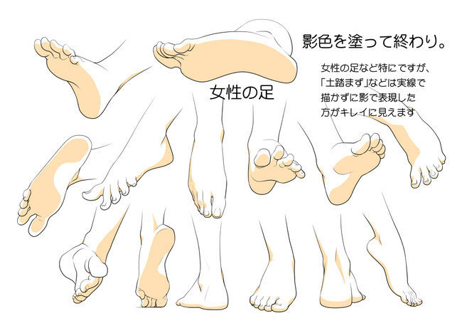 男性足部画法参考 还有男女生脚部对比哦 转需 作者 男性足部画法参考 还有男女生脚部对比哦 转需 作者