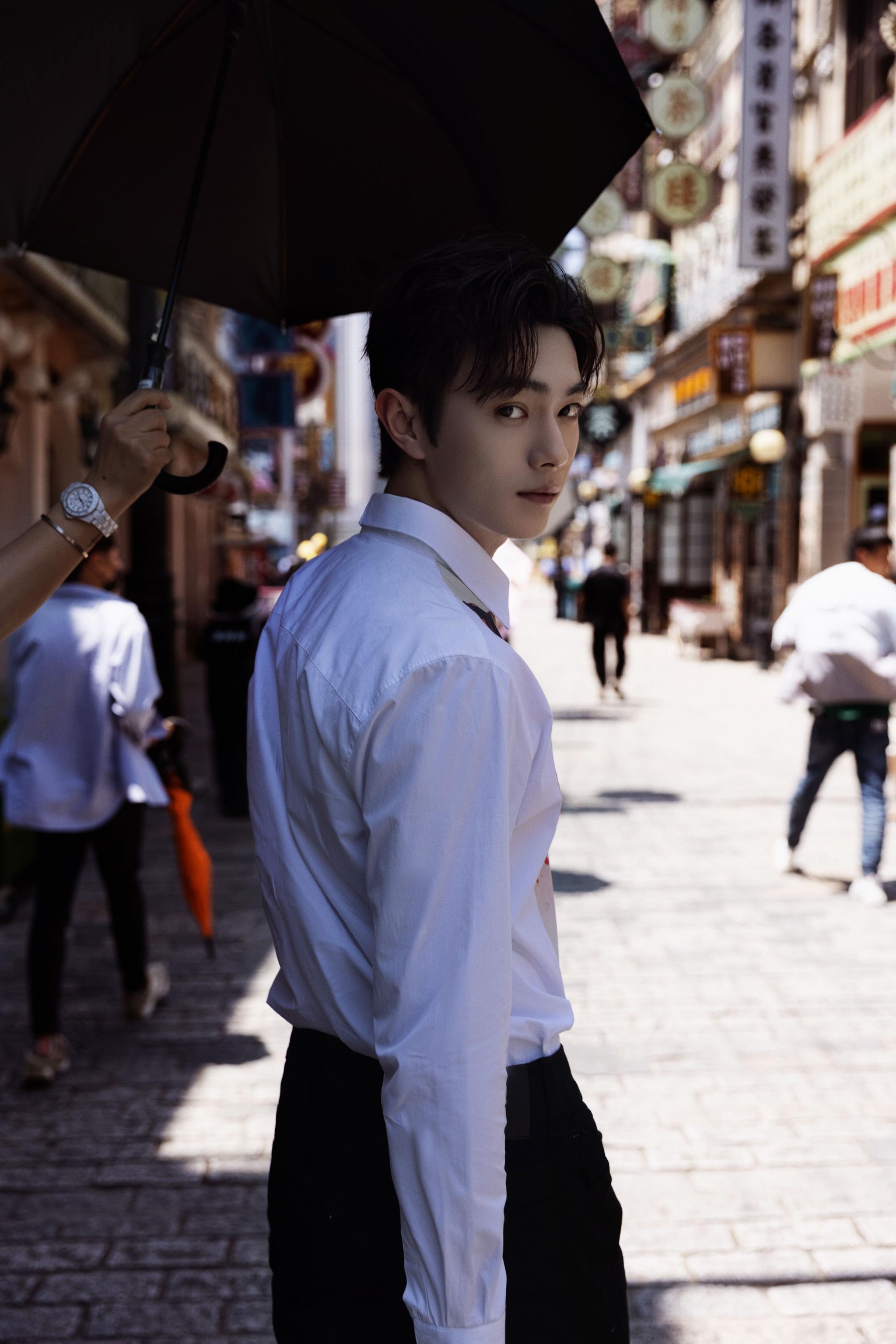 欢娱影视演员许凯soso今日出席横店影视见面会活动