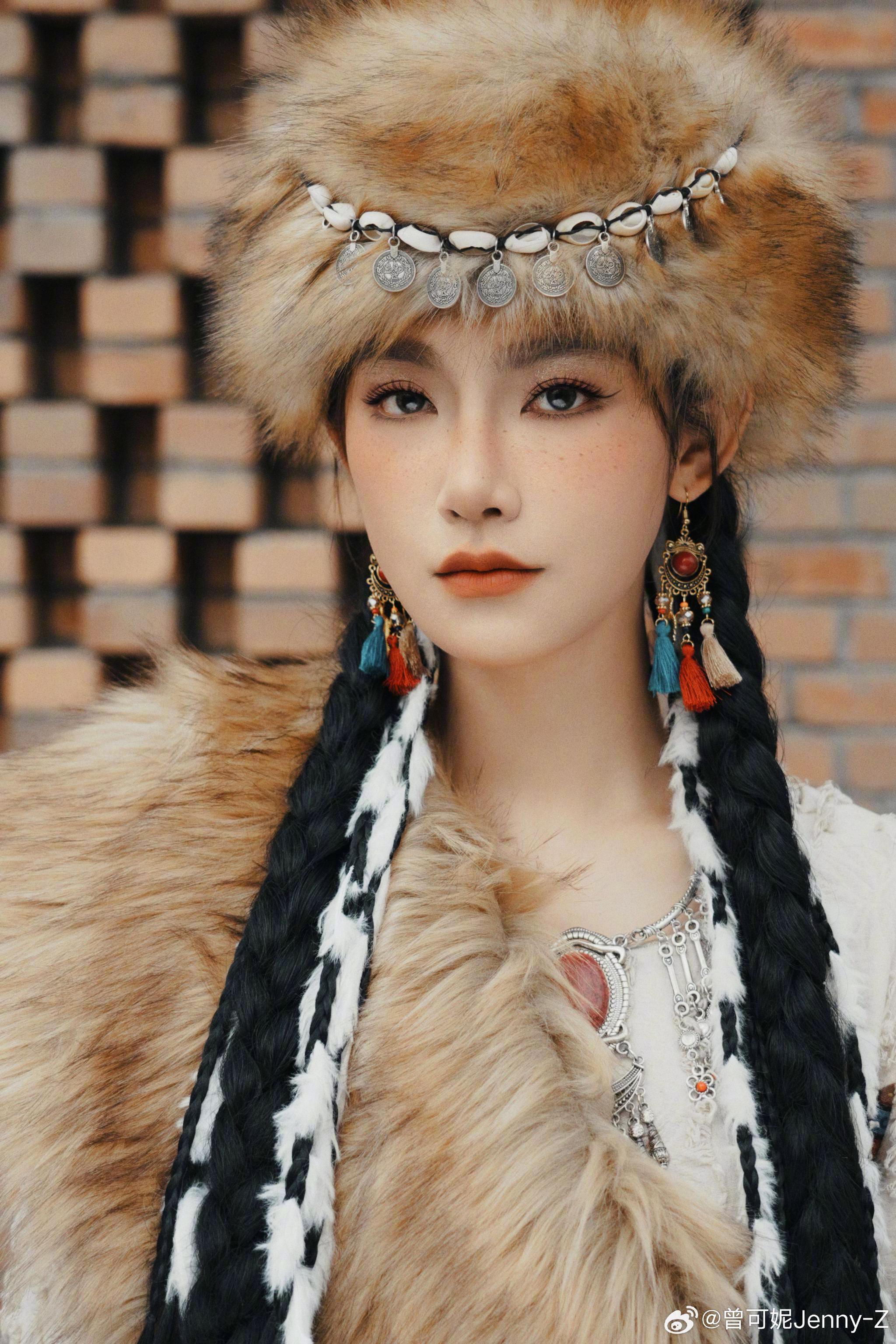 曾可妮@曾可妮Jenny-Z 新疆随地大小跳愿望达成!|公主|异域|部落_新浪新闻