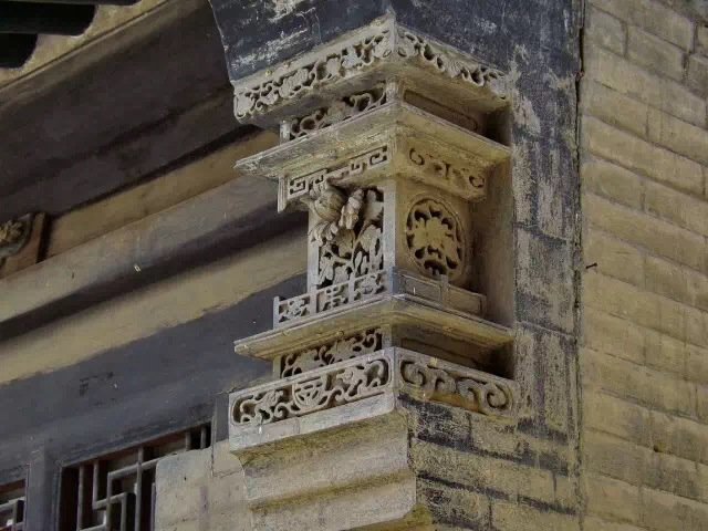 中国古代传统建筑构建丨 墀头(chí tóu)__财经头条