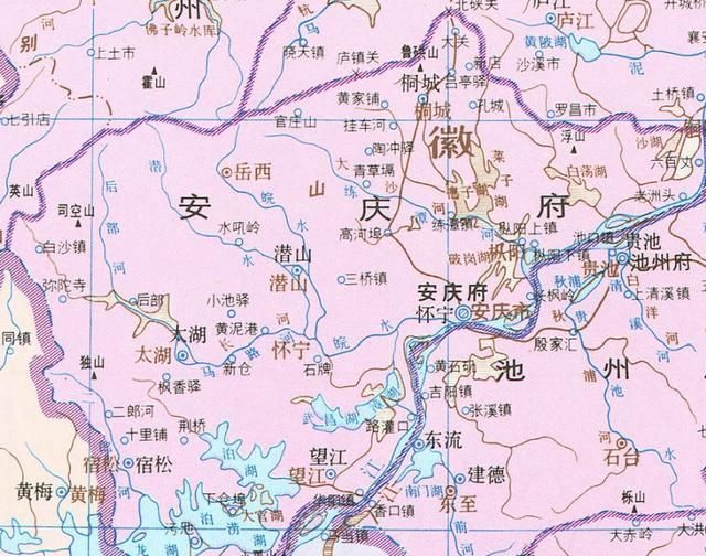 以太湖而得名的太湖县为何却在距太湖近400公里的安徽省内