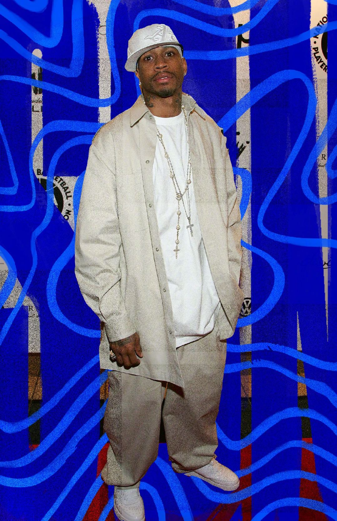 艾弗森那个性十足的穿搭_高清图集_新浪网