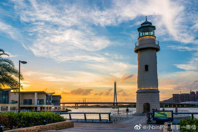 广州南沙,日系灯塔打卡——灵山岛尖. @小bin的一些事一些情