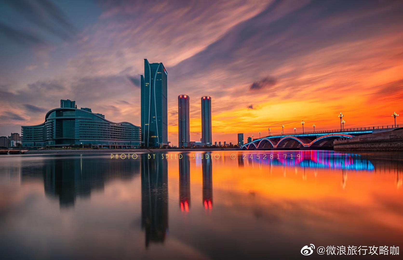 发现日照之美:日照万平口大桥夜色阑珊撩人心扉!