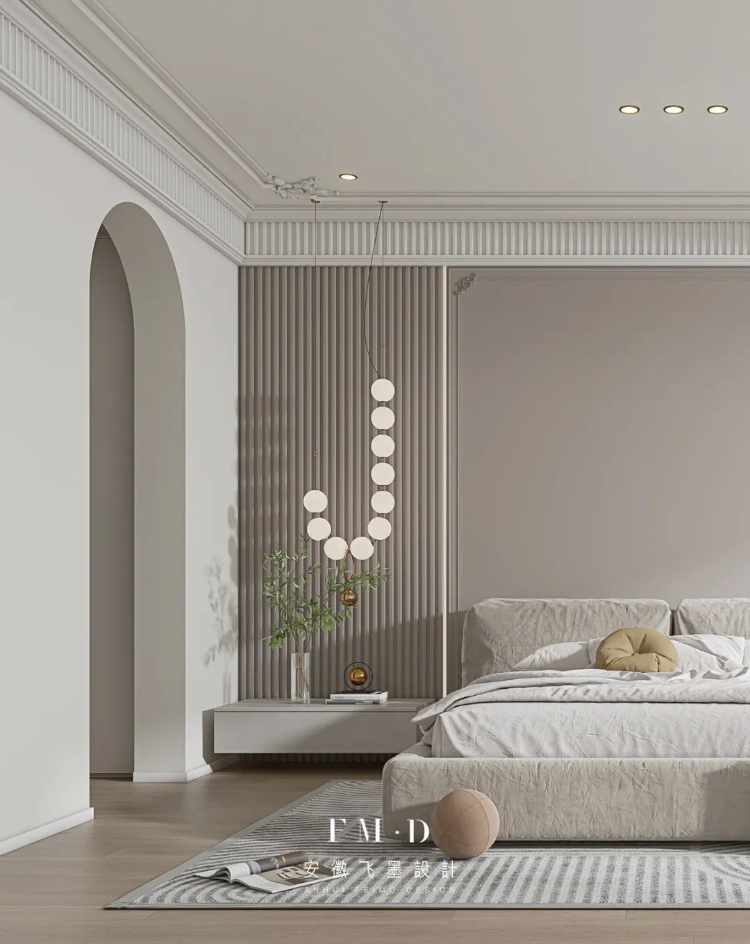 9996×『国贸天成』 170㎡法式婚房设计,谱写生活中的罗曼蒂克!