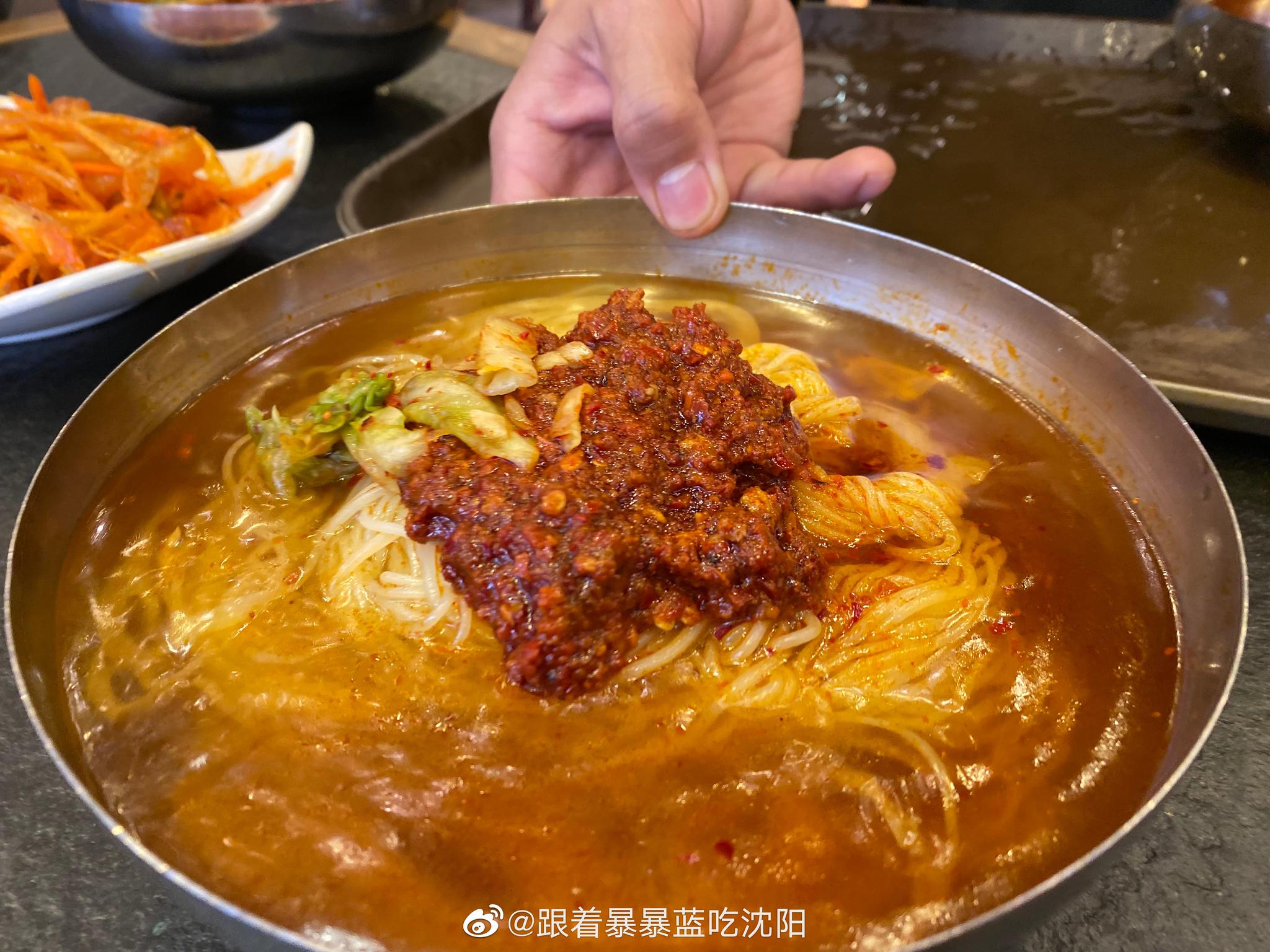 用最爱的苏区肉酱大冷面测试了一下 我的味觉和嗅觉都还在