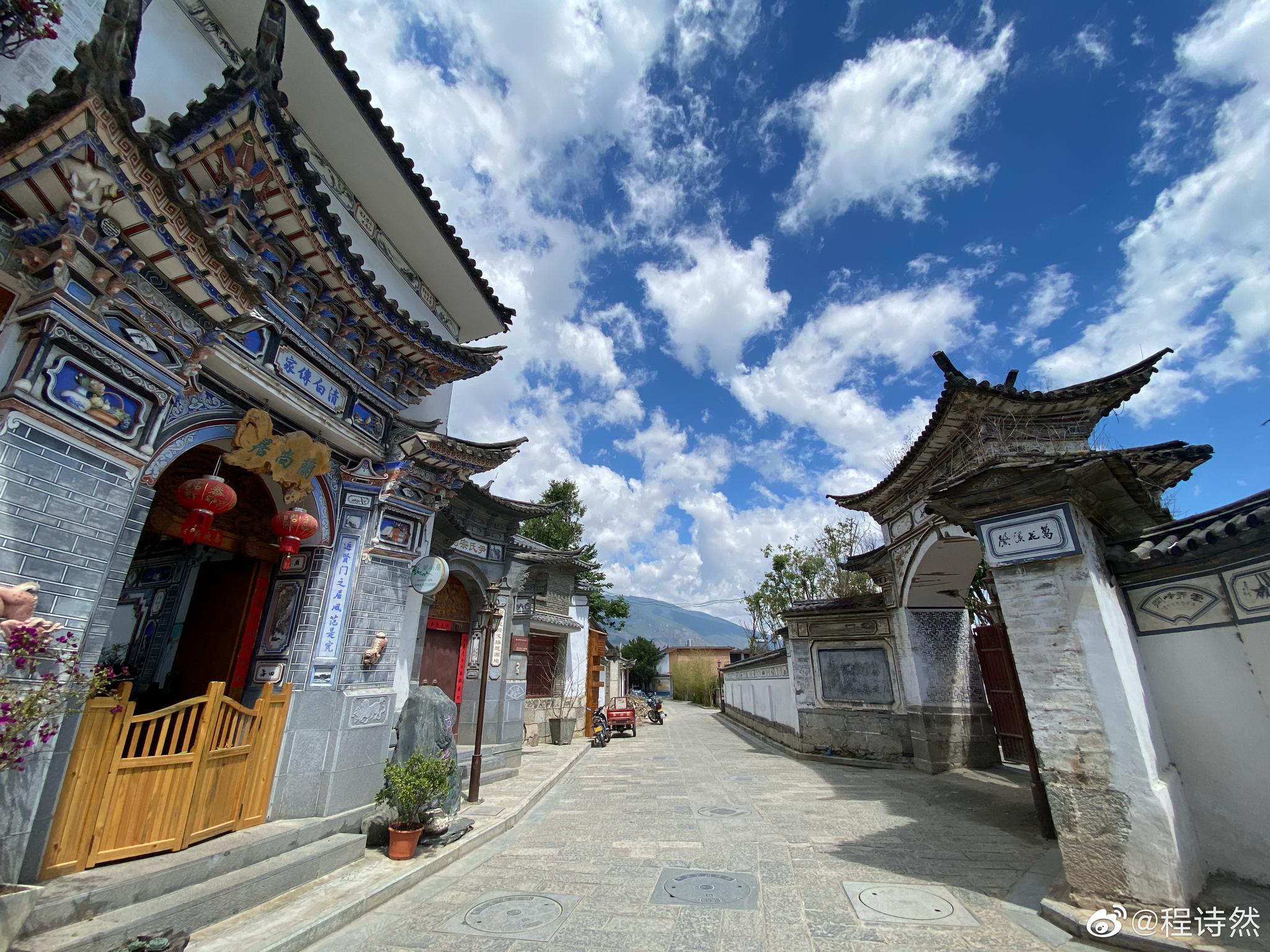 云南大理,喜洲古镇_高清图集_新浪网