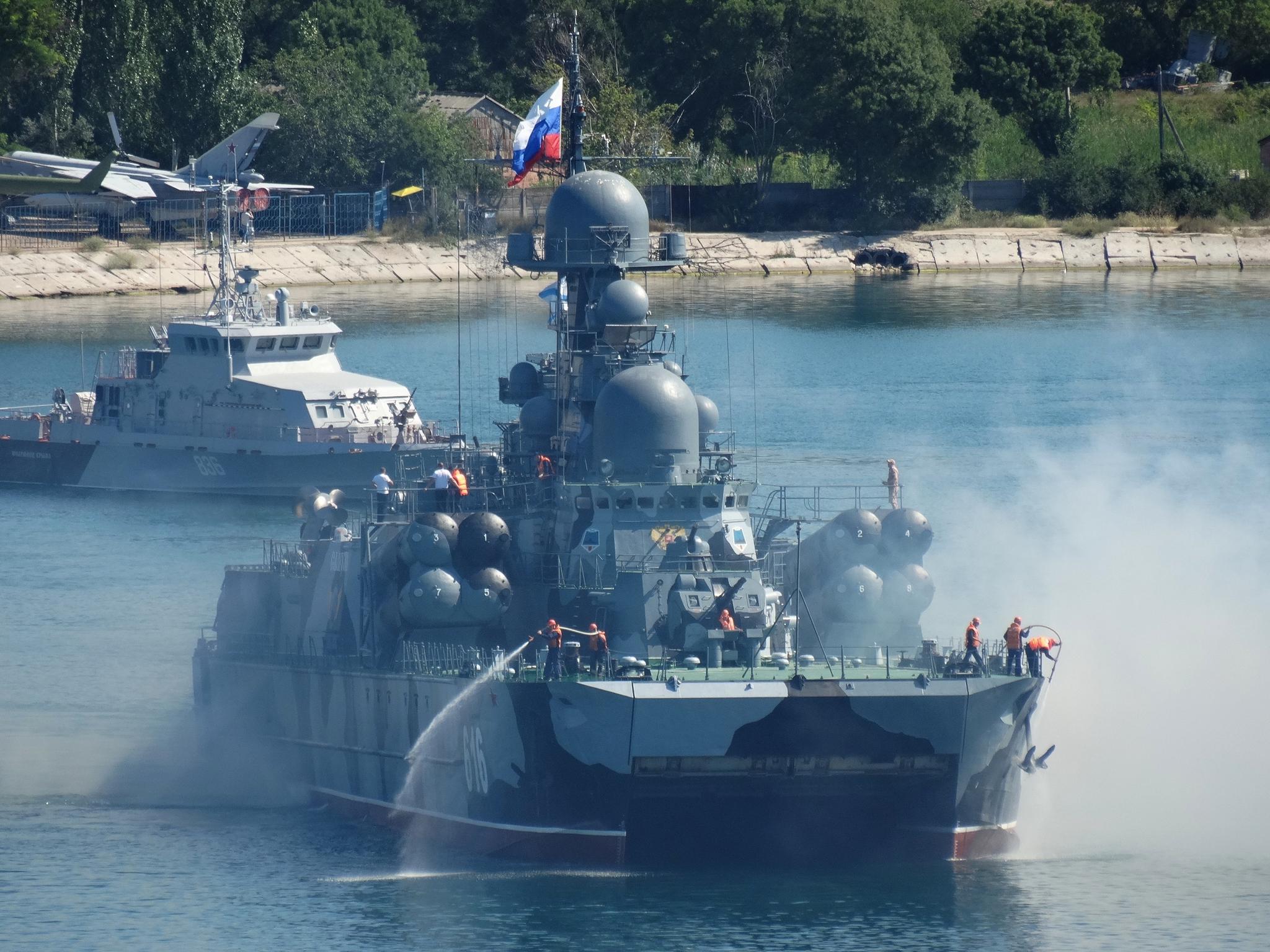 俄国研制出的1239型导弹艇