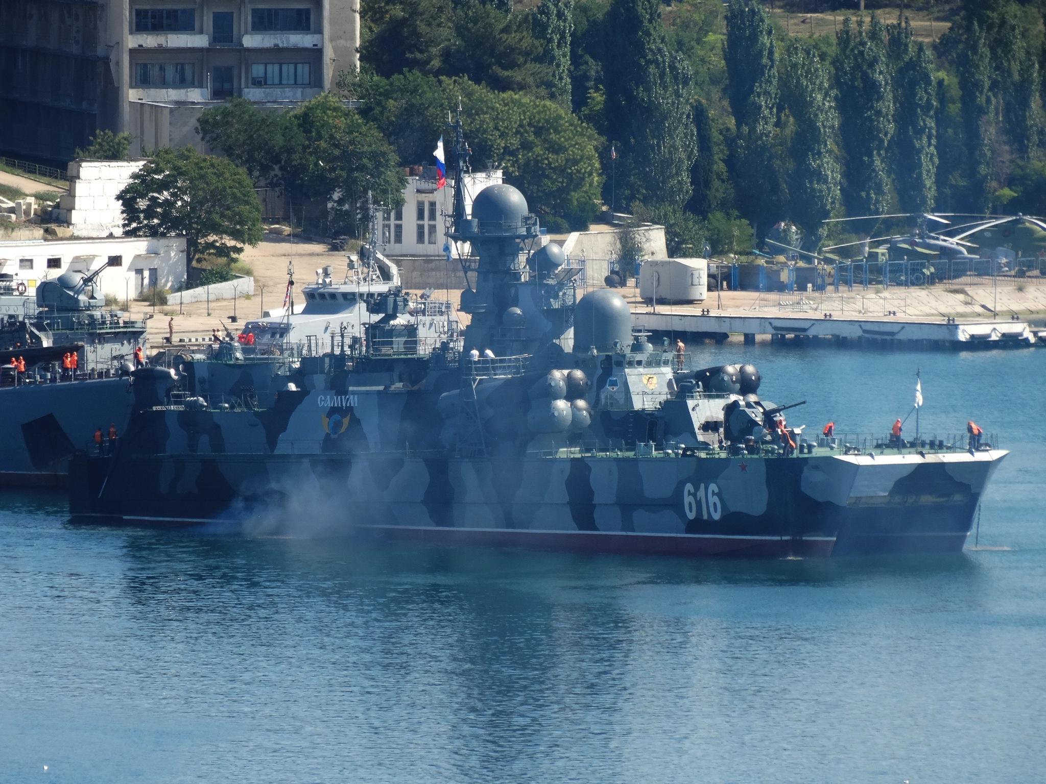 俄国研制出的1239型导弹艇