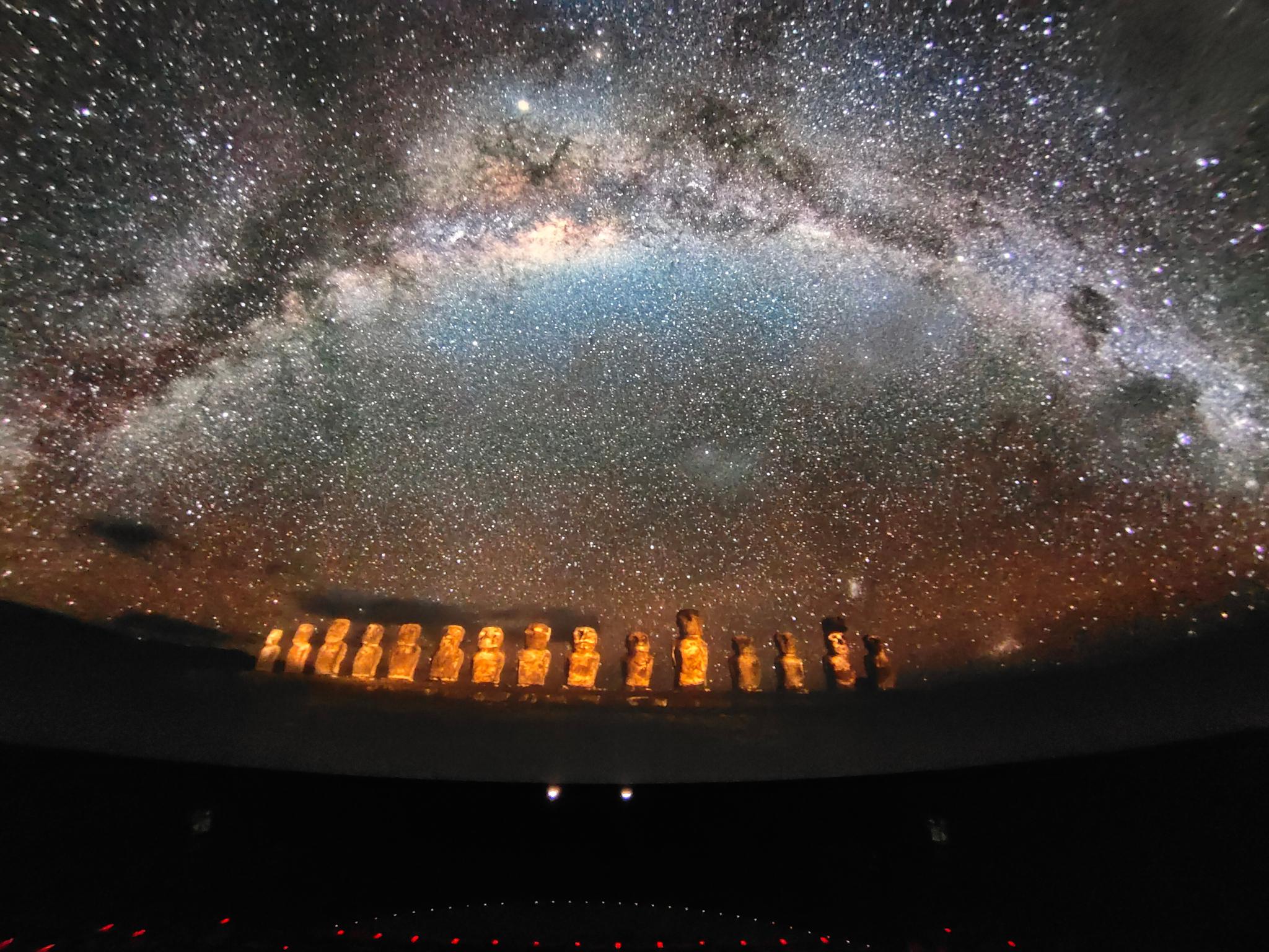 打卡澳门科学馆,在球幕影院里看星空作品真的特别震撼!