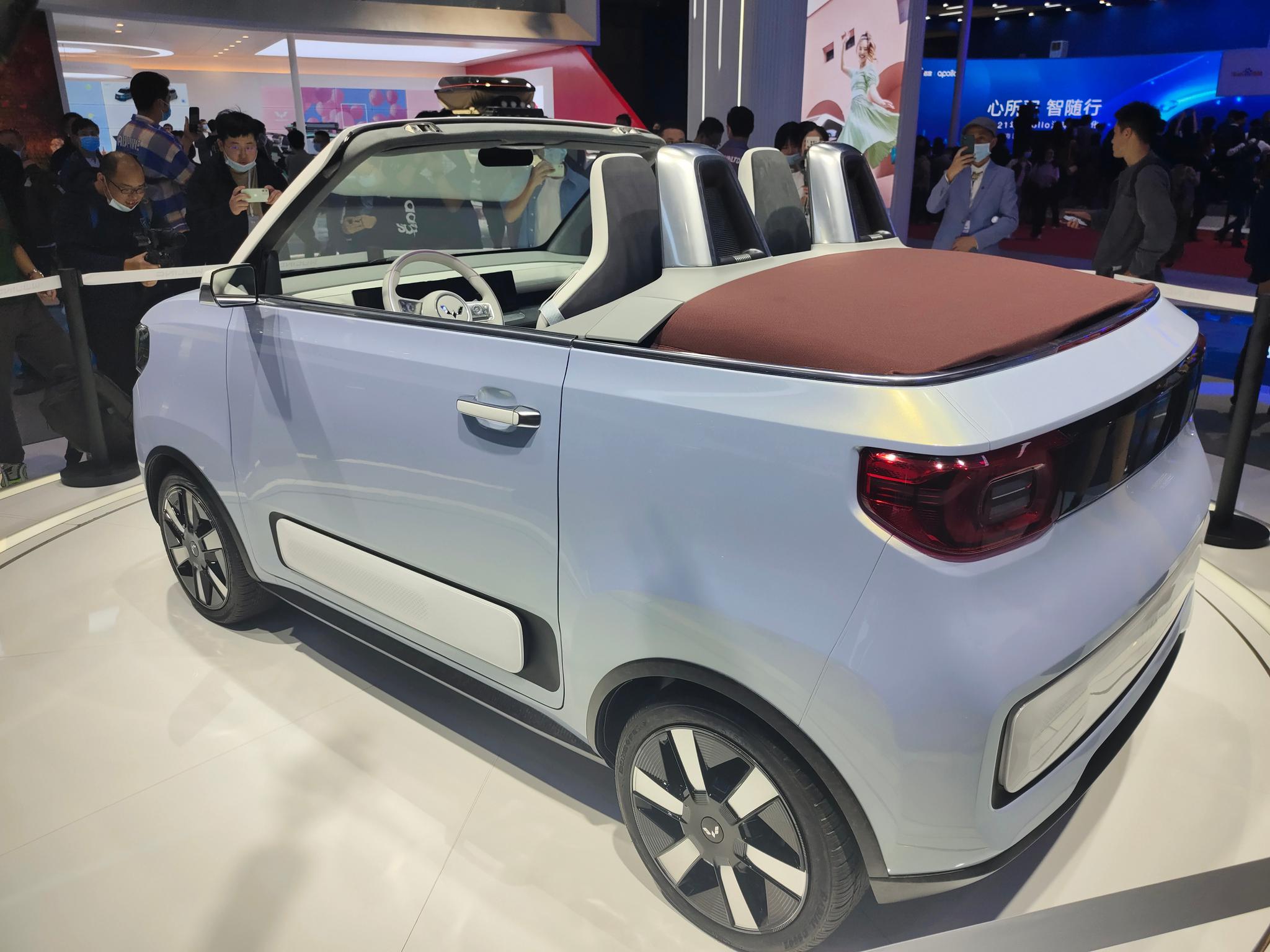 五菱宏光mini ev 敞篷版_高清图集_新浪网