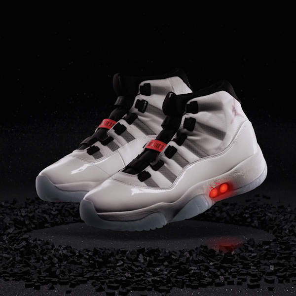 仿佛会呼吸!抢先开箱自动系鞋带 aj11