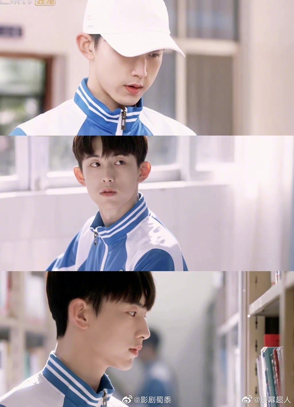 郭俊辰穿着校服的一些造型也特别的好看啊
