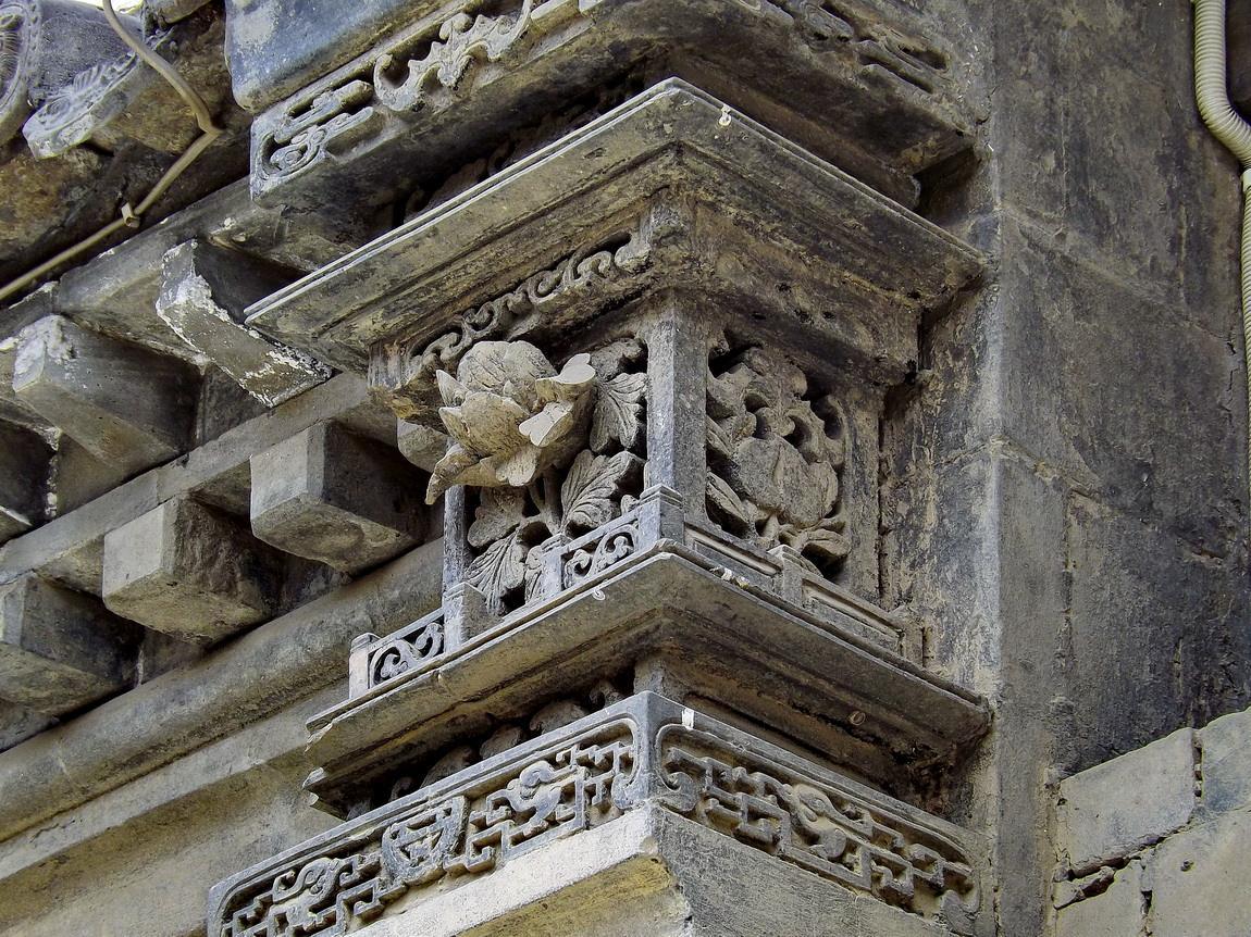 中国古代传统建筑构建丨 墀头(chí tóu)