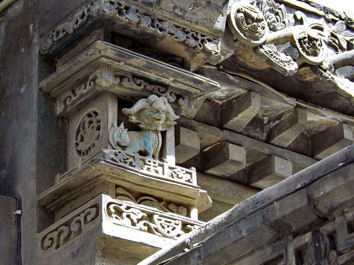 中国古代传统建筑构建丨 墀头_高清图集_新浪网