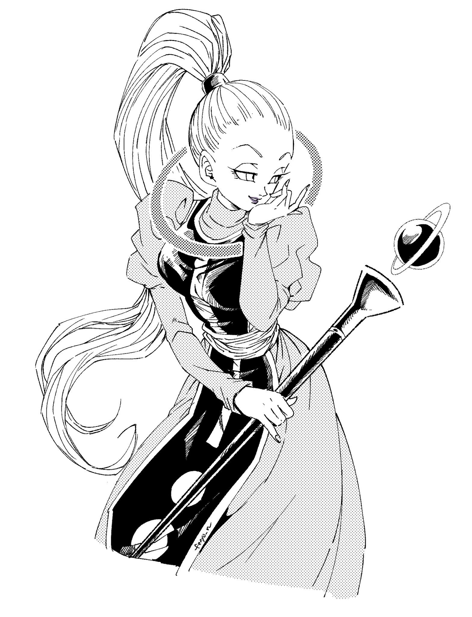 日本推特插画师『fenyo_n』创作的龙珠主题插画作品整理分享(第六十九