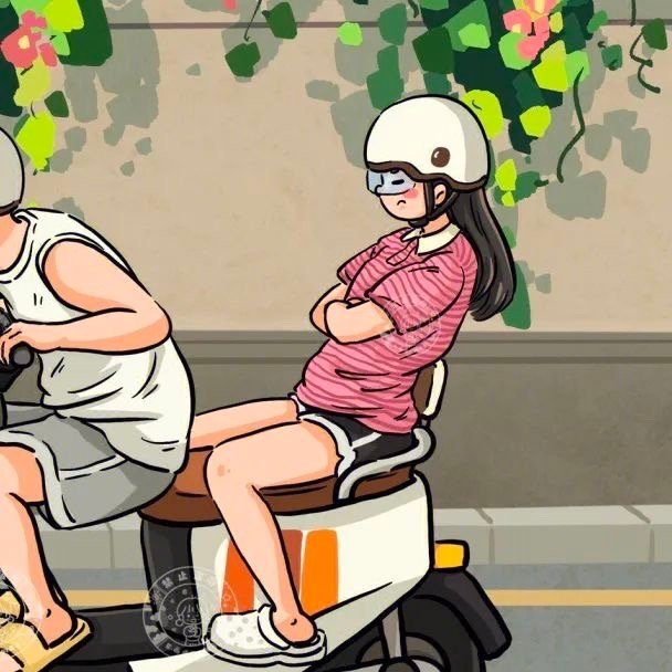 满满夏天气息的情侣头像