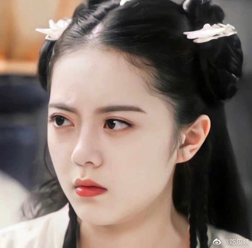 赵今麦古装玲珑造型有点赵灵儿内味