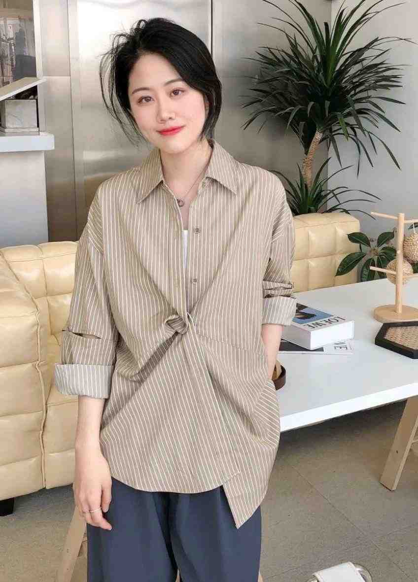 秋天穿衬衫的3种时髦穿法