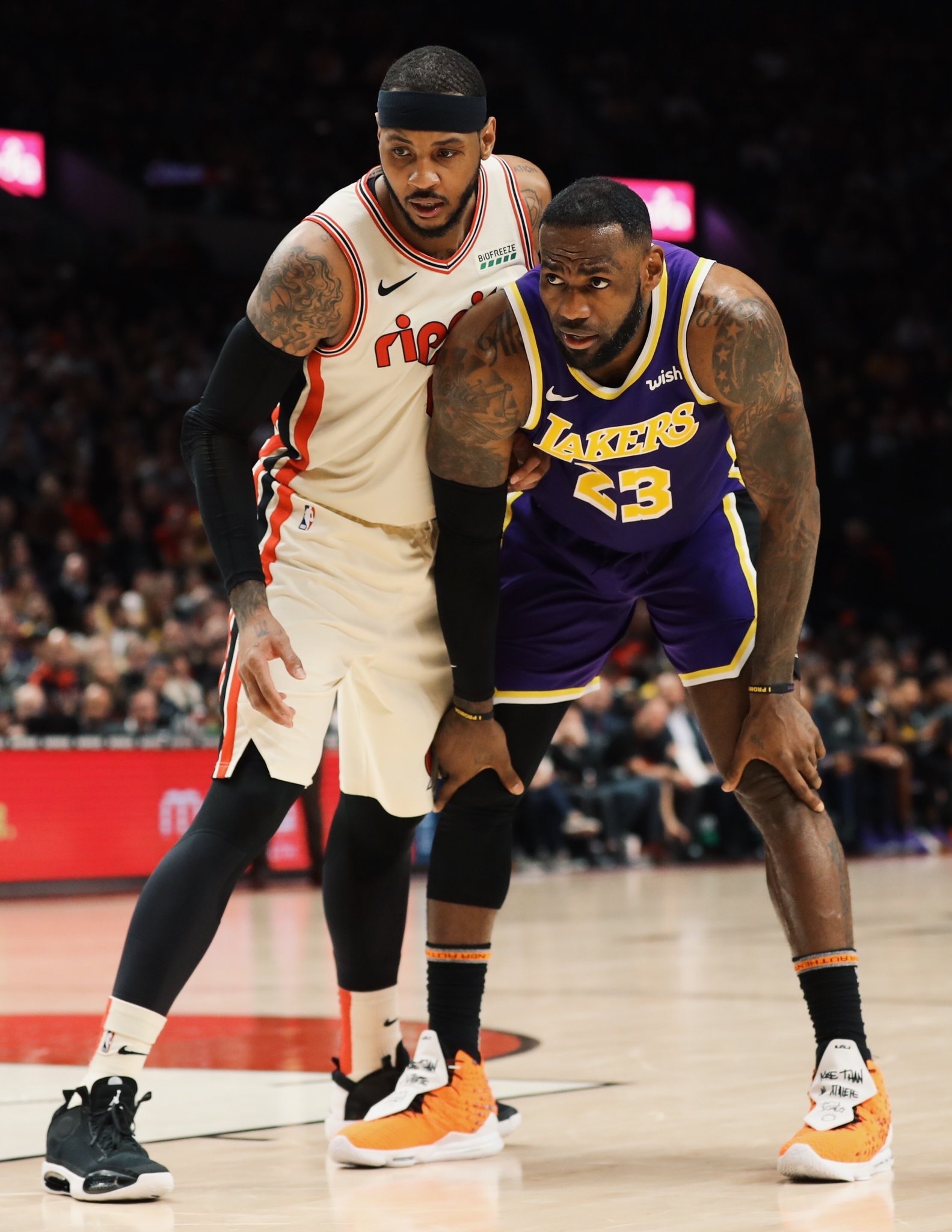 生涯的第17个赛季詹姆斯和安东尼终于在季后赛相遇了