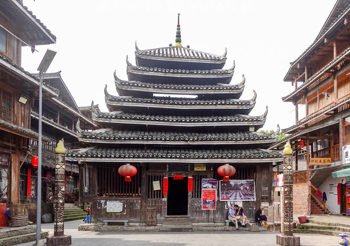 广西侗乡第一寨八寨相连住户超万人规模比千户苗寨还大