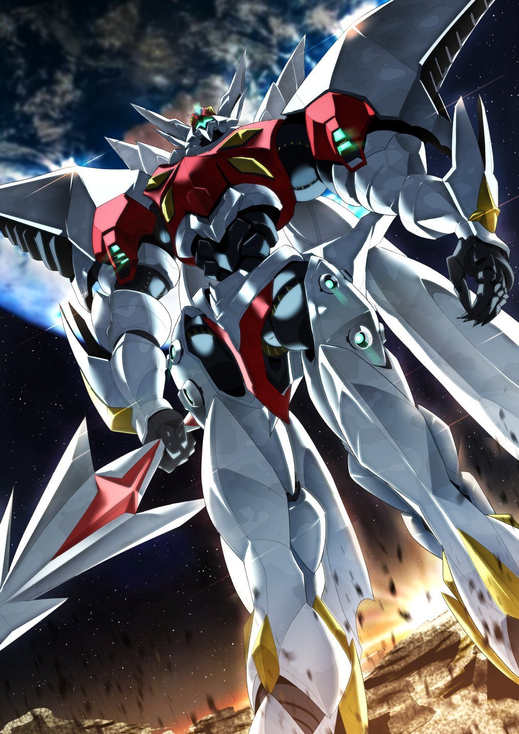 宇宙骑士tekkamanblade的系列超赞海报