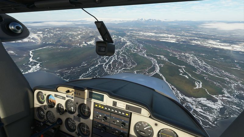 这是首次以目视飞行(vfr)来横跨全球.