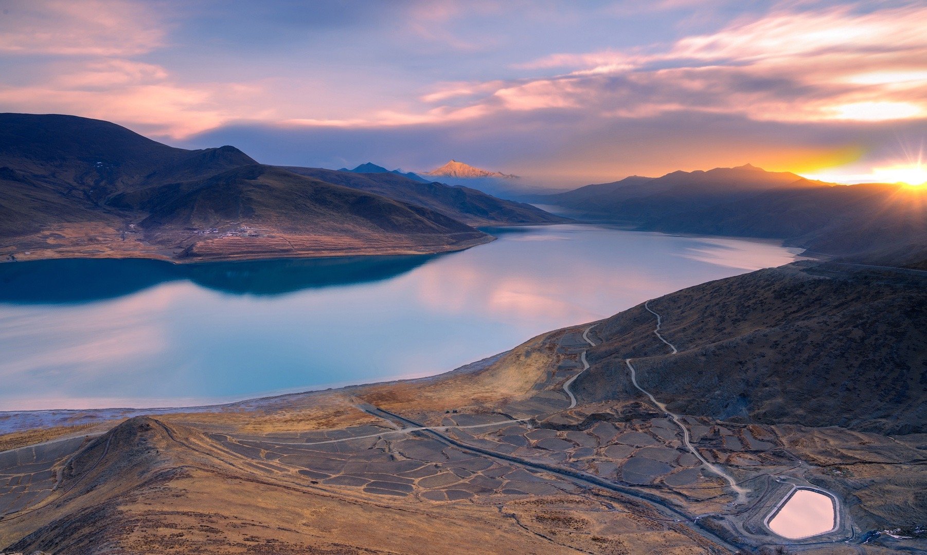 羊湖,一直是我们的福地……_高清图集_新浪网