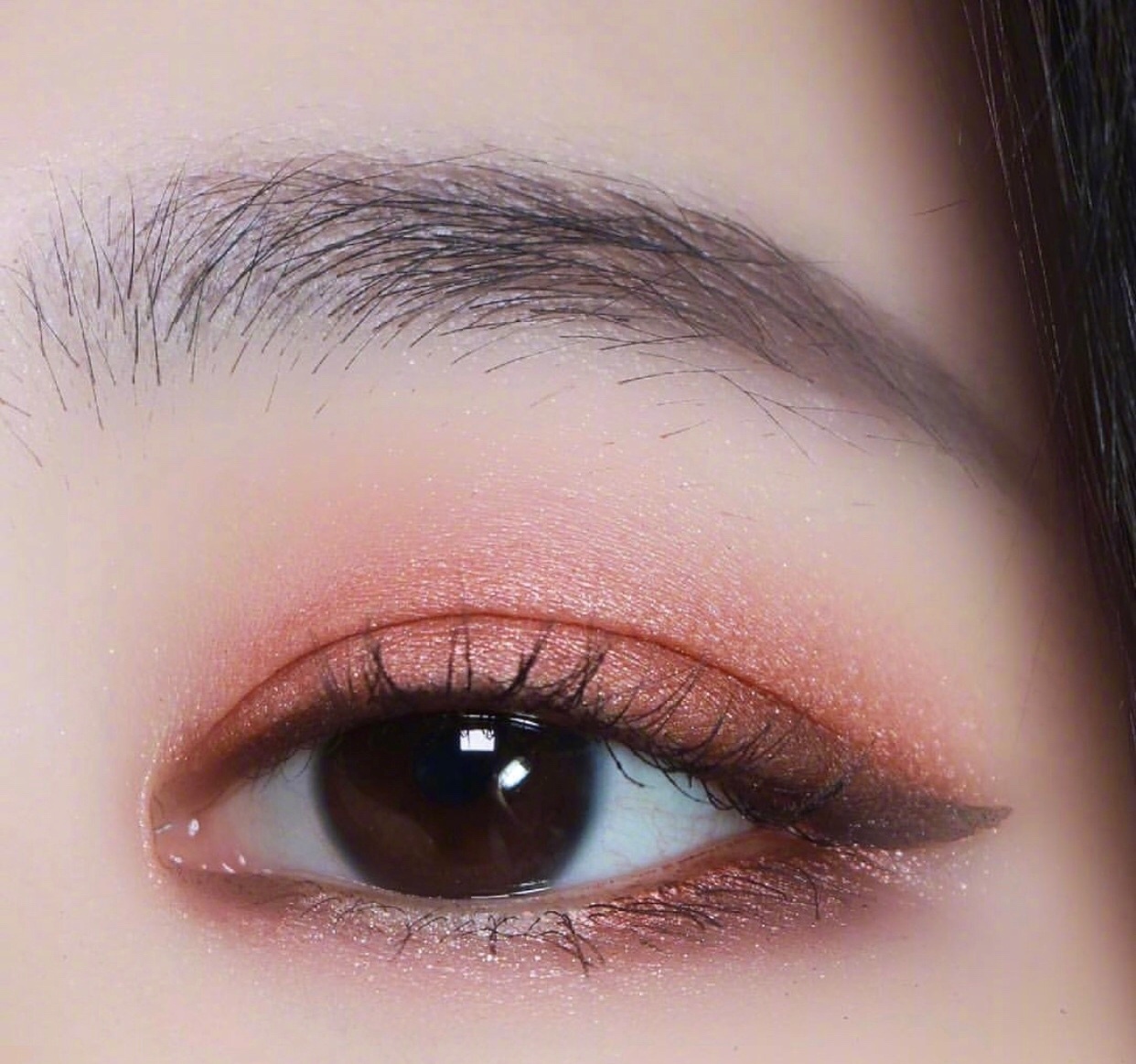 适合秋冬精致甜美的眼妆参考