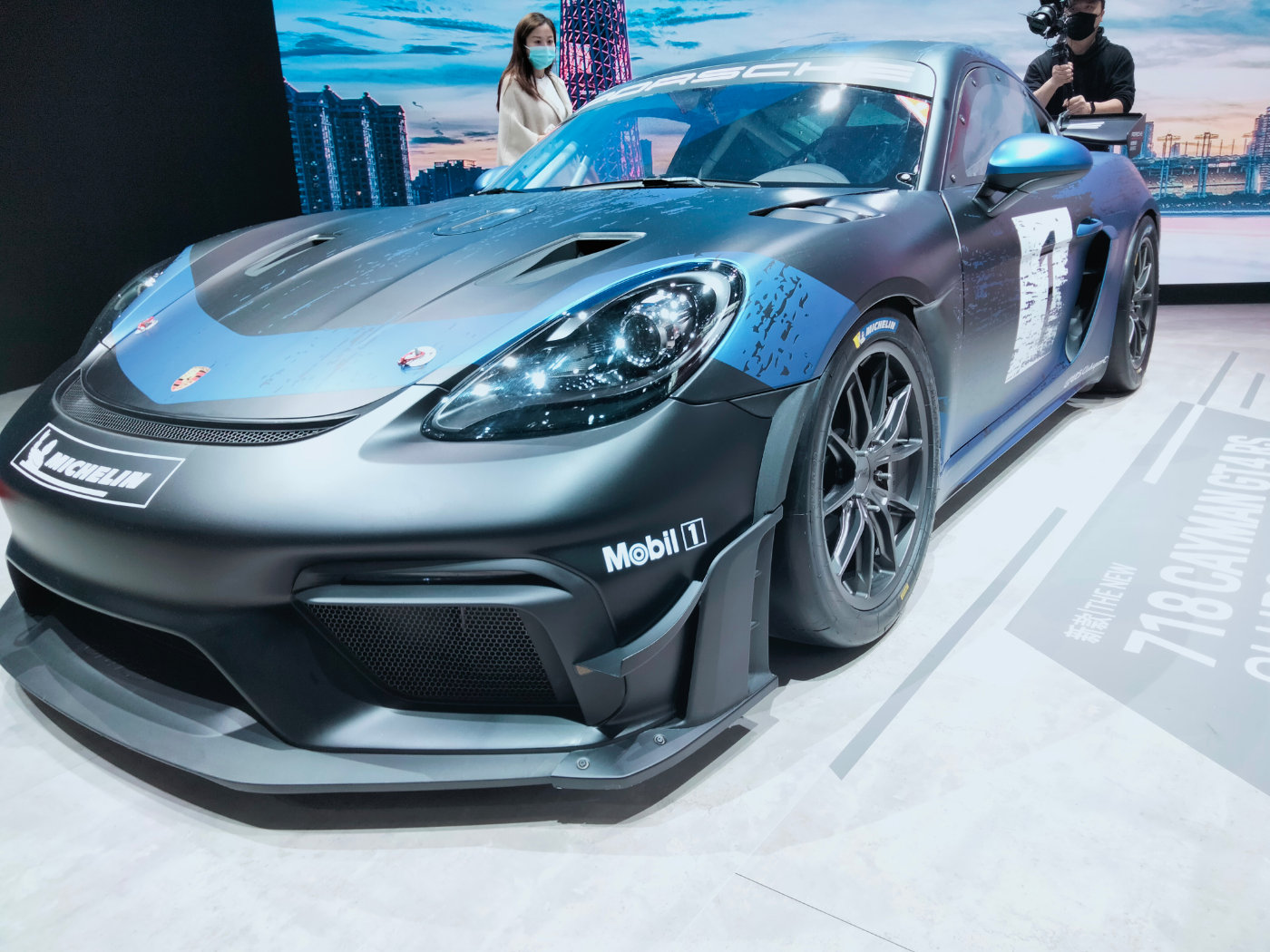 广州车展直击保时捷718caymangt4rsclubsport首发